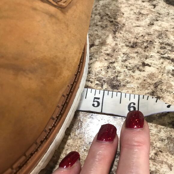 Echo unltd Size 11 tan work boots men’s - Picture 7 of 9